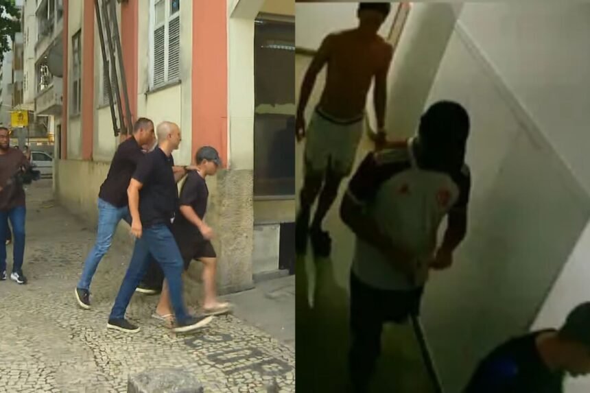 Acusados de estupro no Rio de Janeiro