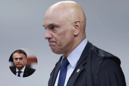 Alexandre de Moraes e Bolsonaro