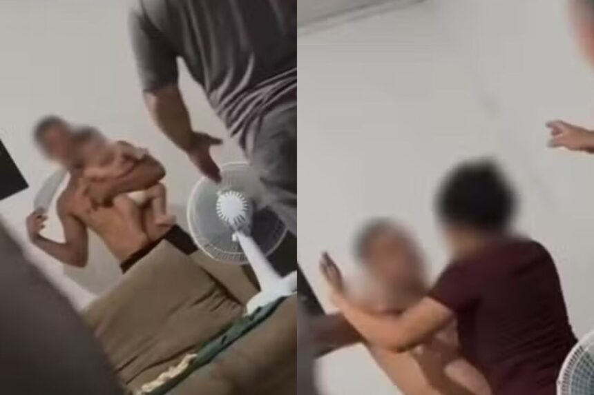 Homem faz bebê refém e é agredido por moradores em Minas Gerais