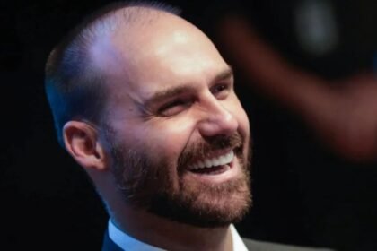 Imagem do deputado Eduardo Bolsonaro