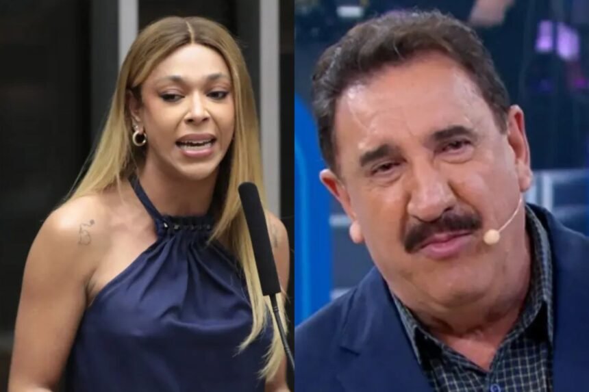 Erika Hilton aciona MP e pede prisão do apresentador Ratinho por transfobia