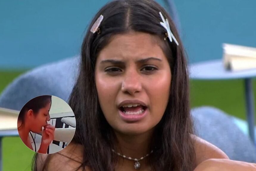 Gabriela come carne crua no BBB 26