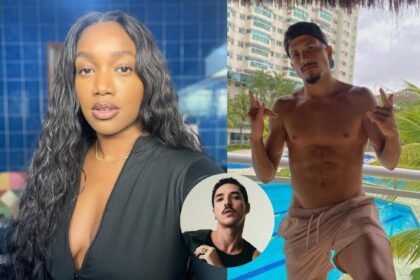 Cantora Iza e ex-marido, Yuri Lima