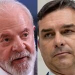 Lula e Flávio Bolsonaro