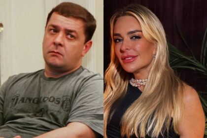 Lulinha e a empresária Roberta Luchsinger