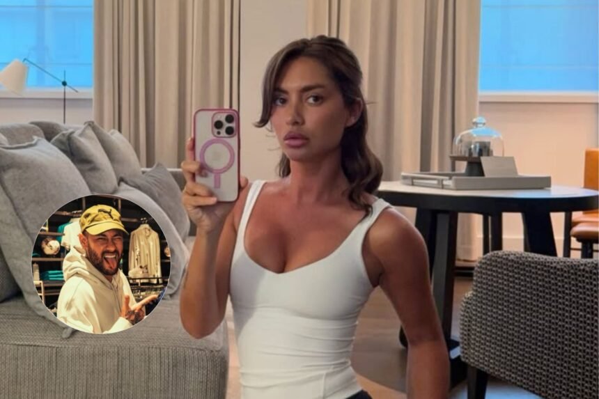 Modelo que teve foto curtida por Neymar