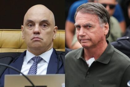 Moraes e Bolsonaro