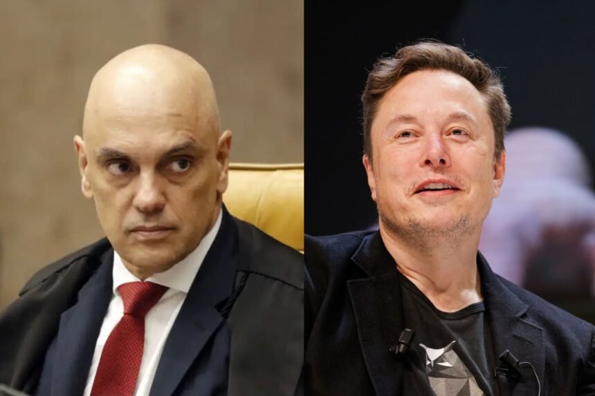 Moraes e Elon Musk
