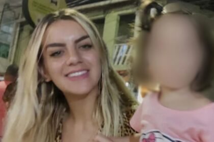 PM Gisele Alves e filha