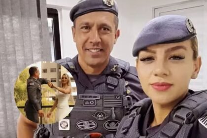 PM Gisele Alves e tenente-coronel