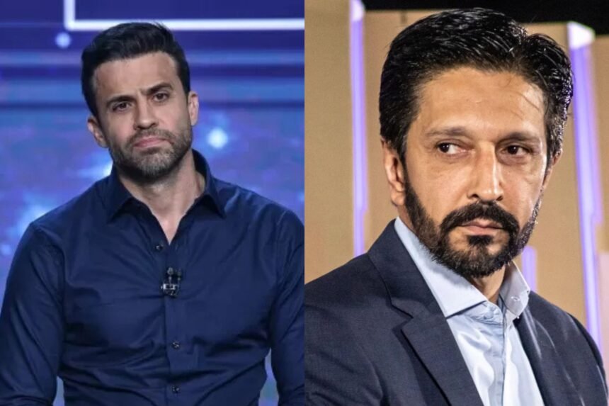 Pablo Marçal e Ricardo Nunes