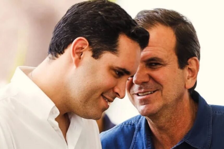 imagem de Eduardo Paes e Eduardo Cavaliere