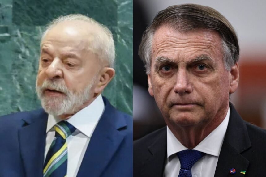 Presidente Lula e ex-presidente Bolsonaro