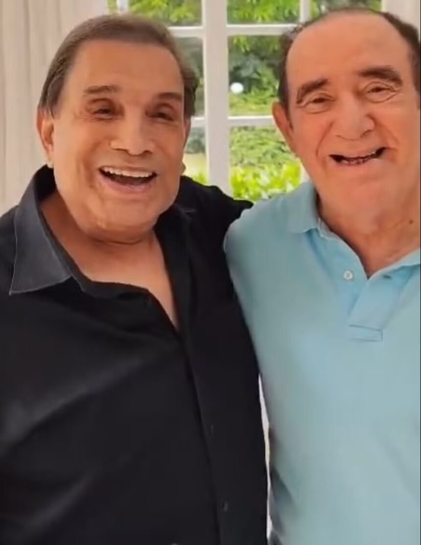 Dedé Santana se encontra com seu amigo trapalhão