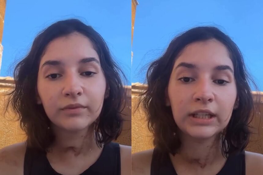 Jovem esfaqueada mais de 15 vezes fala pela 1ª vez e convoca manifestação em dia de audiência