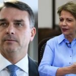 Flávio Bolsonaro acena para Tereza Cristina como vice dos sonhos