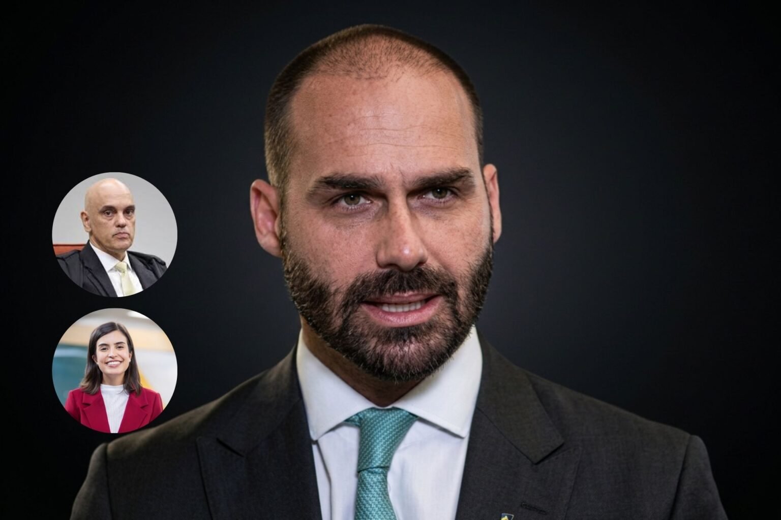 Moraes vota por condenação de Eduardo Bolsonaro após fala sobre Tabata Amaral