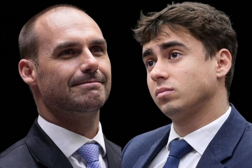 Entenda a discussão entre Nikolas e Eduardo Bolsonaro após troca de farpas
