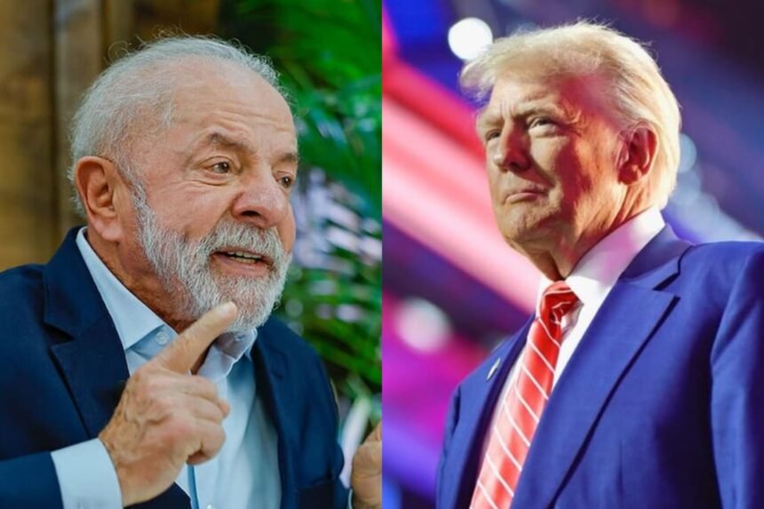 Lula e Donald Trump