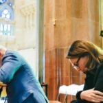 Lula e Janja em visita à Basílica da Sagrada Família