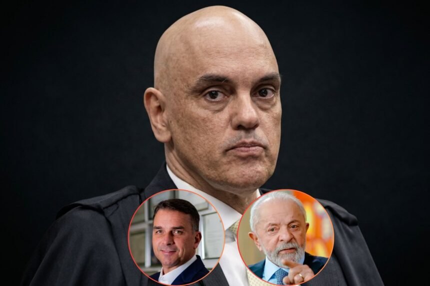 Moraes, Flávio Bolsonaro, Lula