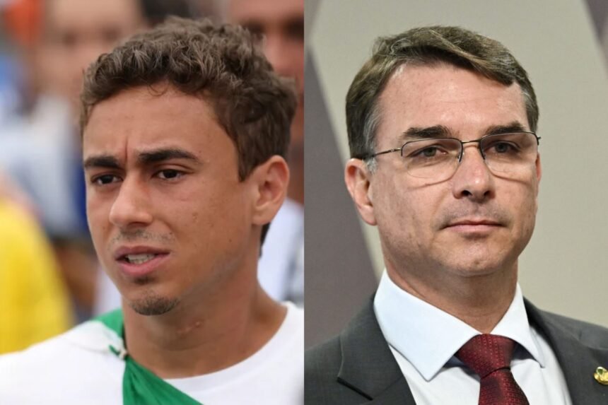 Nikolas Ferreira reage a elogio de Flávio Bolsonaro