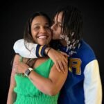 Márcia Nepomuceno e rapper Oruam