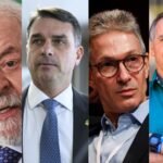 Lula empata com Flávio, Jair Bolsonaro e Zema no 2º turno, diz Atlas/Bloomberg