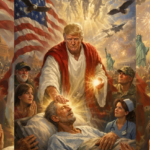 Após atacar papa, Trump divulga ilustração com traje religioso