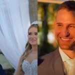 Imagens mostram jovem feliz em casamento pouco antes de morrer