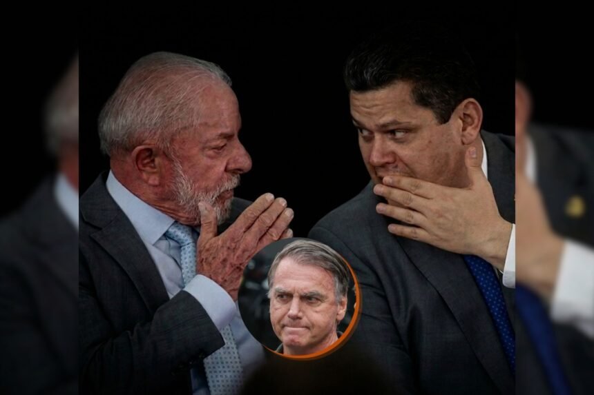 O presidente Lula e o presidente do Senado, Davi Alcolumbre (Foto: Cristiano Mariz)