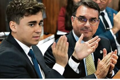 Nikolas comenta polêmica envolvendo áudio de Flávio Bolsonaro e Vorcaro
