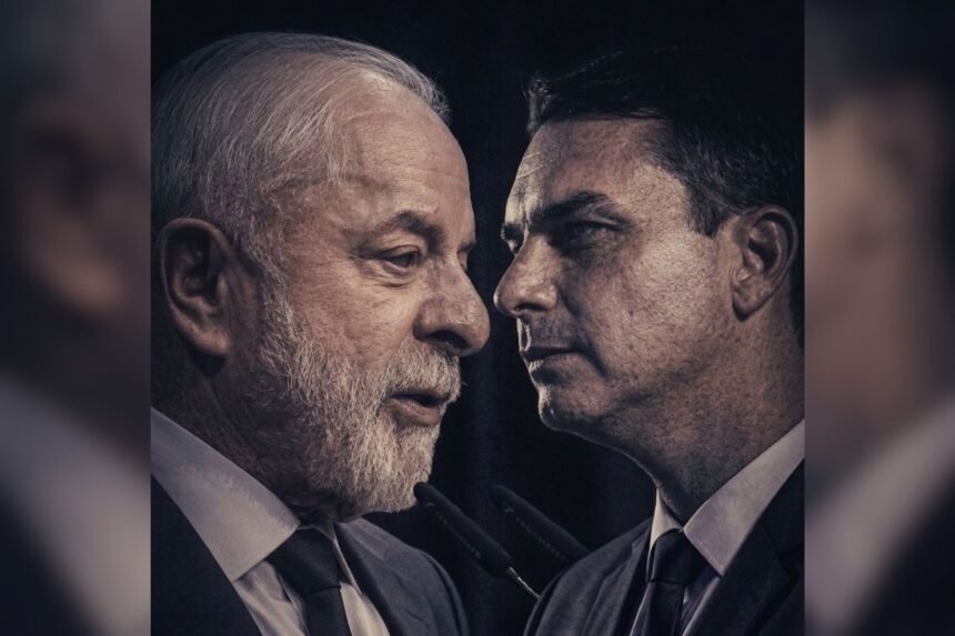 Lula lidera e supera Flávio Bolsonaro por 40% a 34%, diz Real Time Big Data