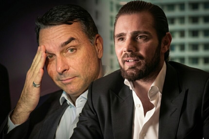 Flávio pediu R$ 134 milhões a Vorcaro para financiar filme sobre Bolsonaro