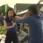Repórter de afiliada da Band na Paraíba é agredida ao vivo