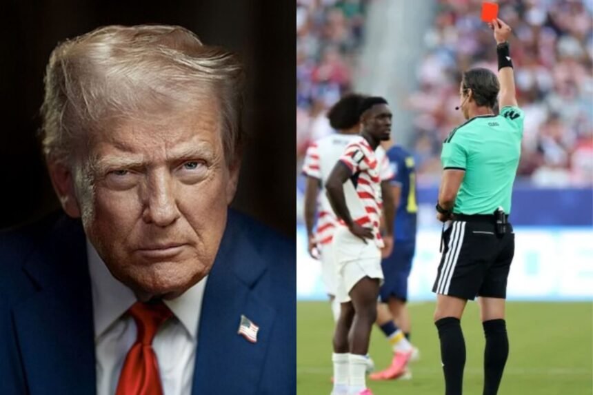 CBF defende árbitro após acusação de Trump: "Conduta ética"