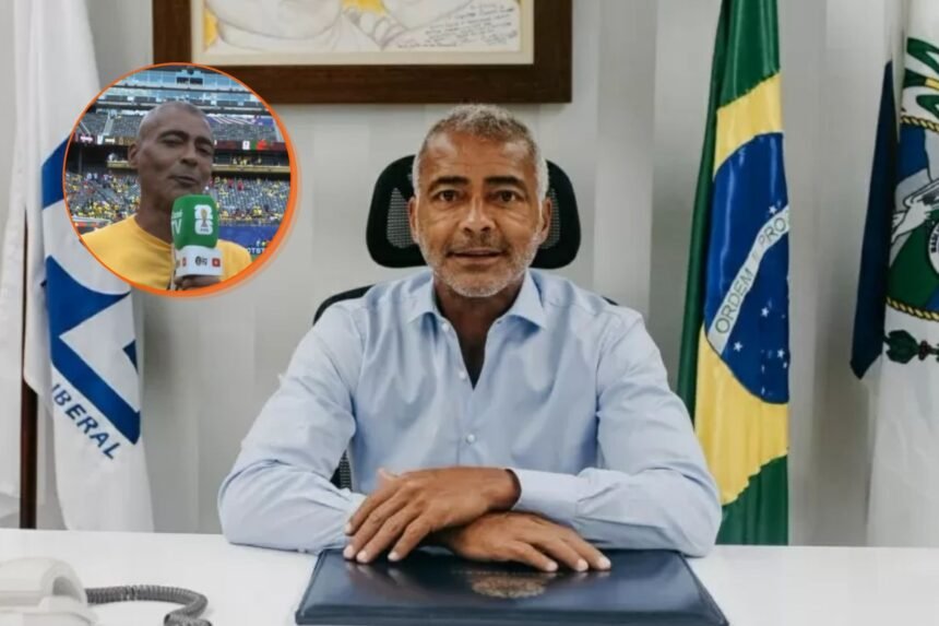 Romário diz que vai ressarcir os cofres públicos pelo salário recebido enquanto cobria a Copa