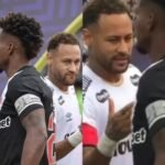 Neymar fica “no vácuo” ao ser ignorado pelo jogador Thiago Mendes