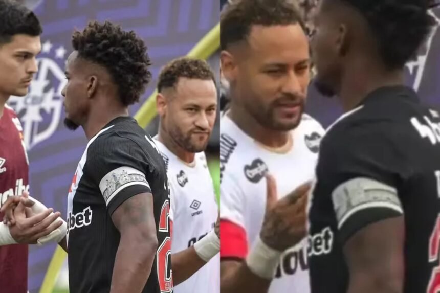 Neymar fica “no vácuo” ao ser ignorado pelo jogador Thiago Mendes