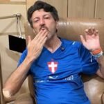 Lito Sousa parabeniza o Palmeiras e é homenageado antes do jogo