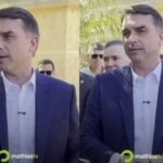 Flávio serve churrasco a jornalistas e critica decisão de Moraes sobre sigilo de fonte